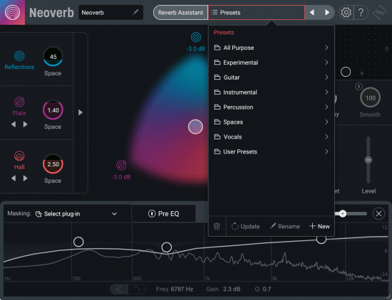 智能混响效果器iZotope Neoverb v1.2.0 WIN-未来音频站WLYPZ.COM
