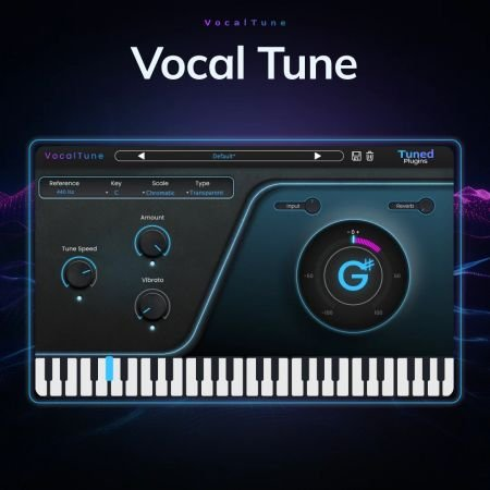 Tuned Plugins Vocal Tune v1.0电音插件-未来音频站WLYPZ.COM