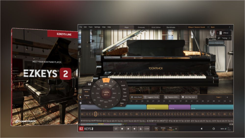 Toontrack EZkeys v2.0.0 WIN MAC + Core Library钢琴音源WIN/MAC-未来音频站WLYPZ.COM