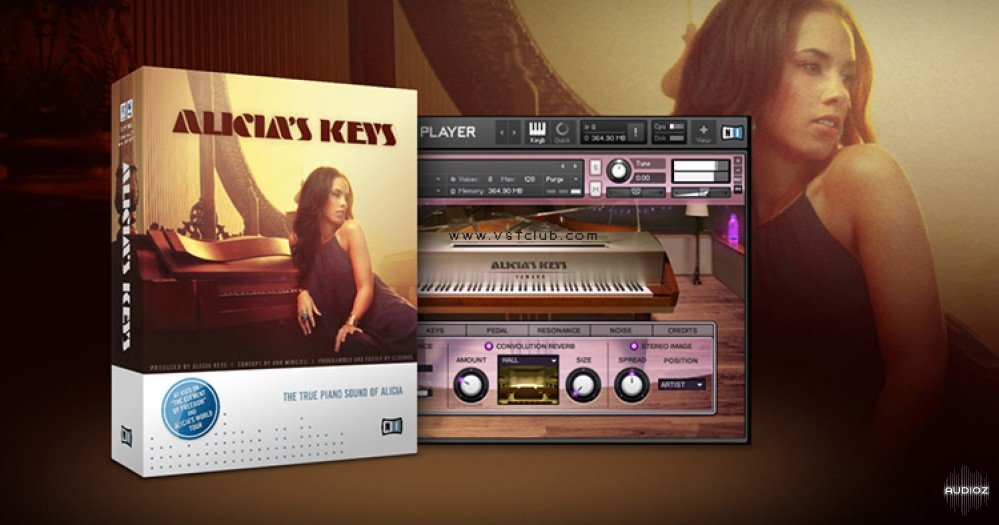 爱丽丝钢琴Native Instruments Alicias Keys音源【Windows/MacOS版】，体积约7GB，康泰克音色-未来音频站WLYPZ.COM