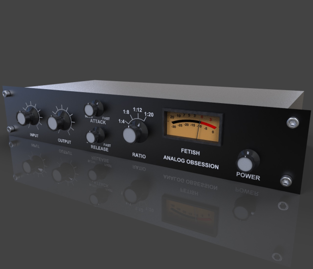 Fetish 复刻1176 压缩效果器插件【Windows/MacOS版】体积约25M-未来音频站WLYPZ.COM