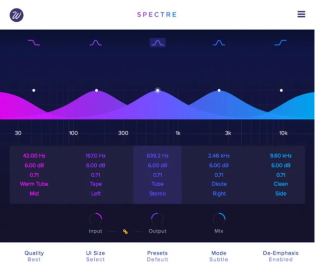 提取插件–封装专用–64位Spectre Wavesfactory Spectre饱和激励器 提取-未来音频站WLYPZ.COM