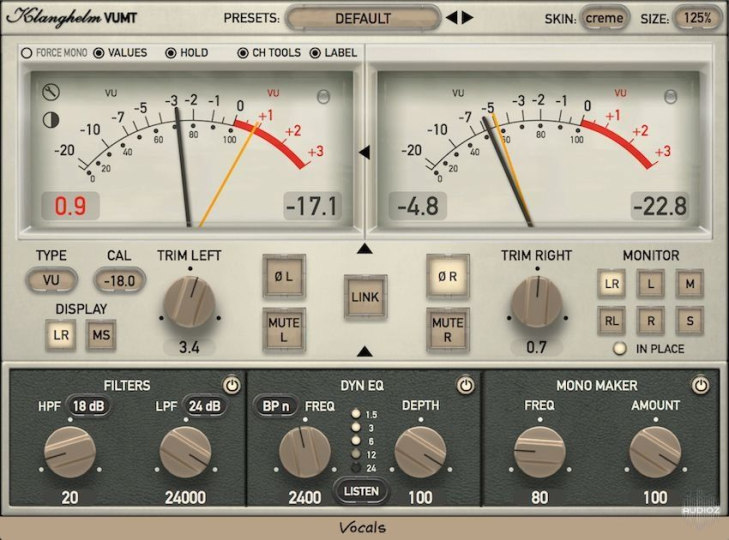 提取插件–封装专用–64位Klanghelm VUMT deluxe表头插件 提取-未来音频站WLYPZ.COM