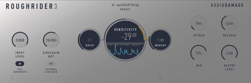 Audio Damage ROUGHEIDER 3 压缩效果器插件【Windows/Mac】-未来音频站WLYPZ.COM