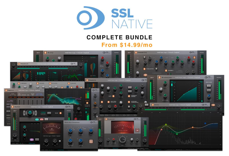 提取插件–封装专用–64位Solid State Logic SSL Native Plugins牛货套装 提取-未来音频站WLYPZ.COM