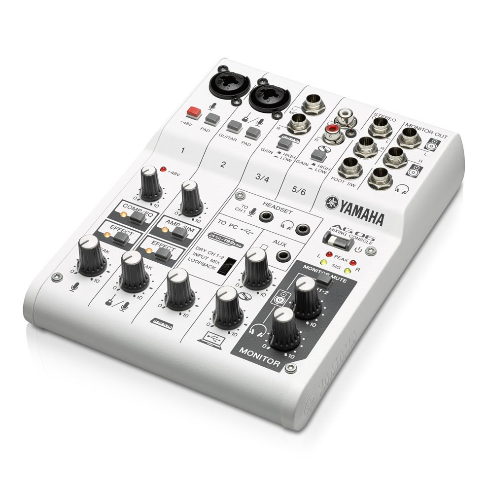 YAMAHA 雅马哈声卡 AG03  AG06 官方驱动下载-未来音频站WLYPZ.COM