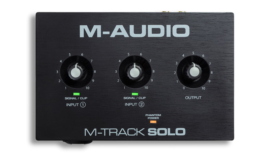 M-AUDIO美奥多 M-Track Solo以及M-Track Solo Duo声卡驱动下载-未来音频站WLYPZ.COM