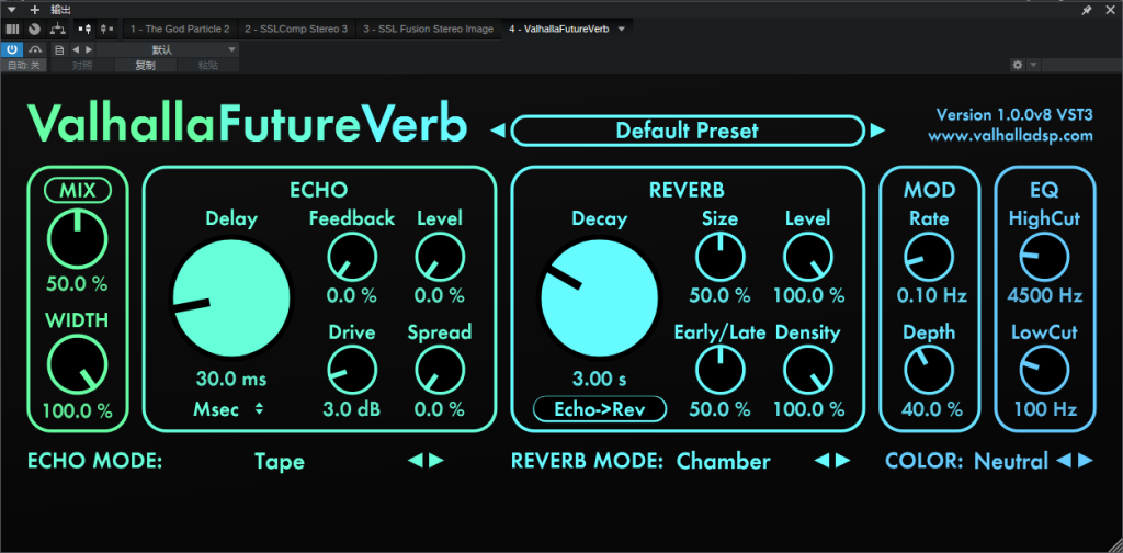 超全能延迟混响插件套装 瓦哈啦ValhallaDSP bundle 2025.11 WiN-未来音频站WLYPZ.COM